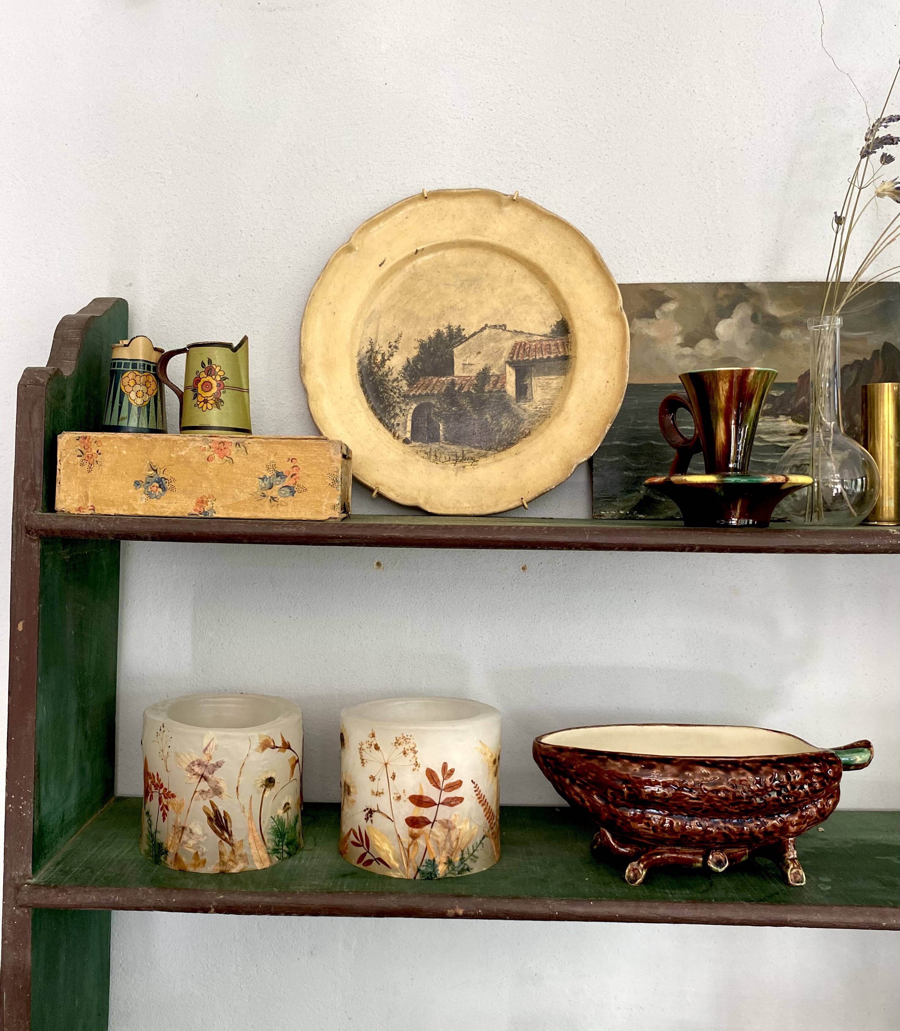 XXL cocoa pod slip dish