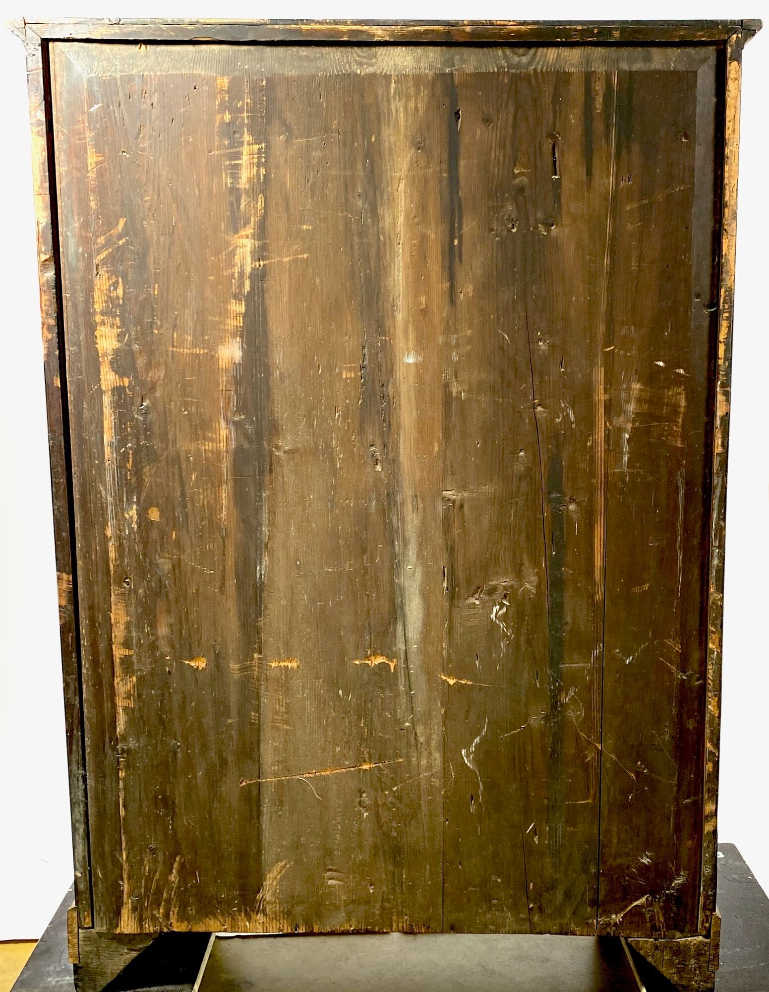 Secrétaire droit Biedermeier en placage de merisier, Circa 1820
