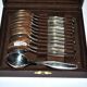 Set of 12 silver-plated mocha coffee spoons Longchamps Strasbourg