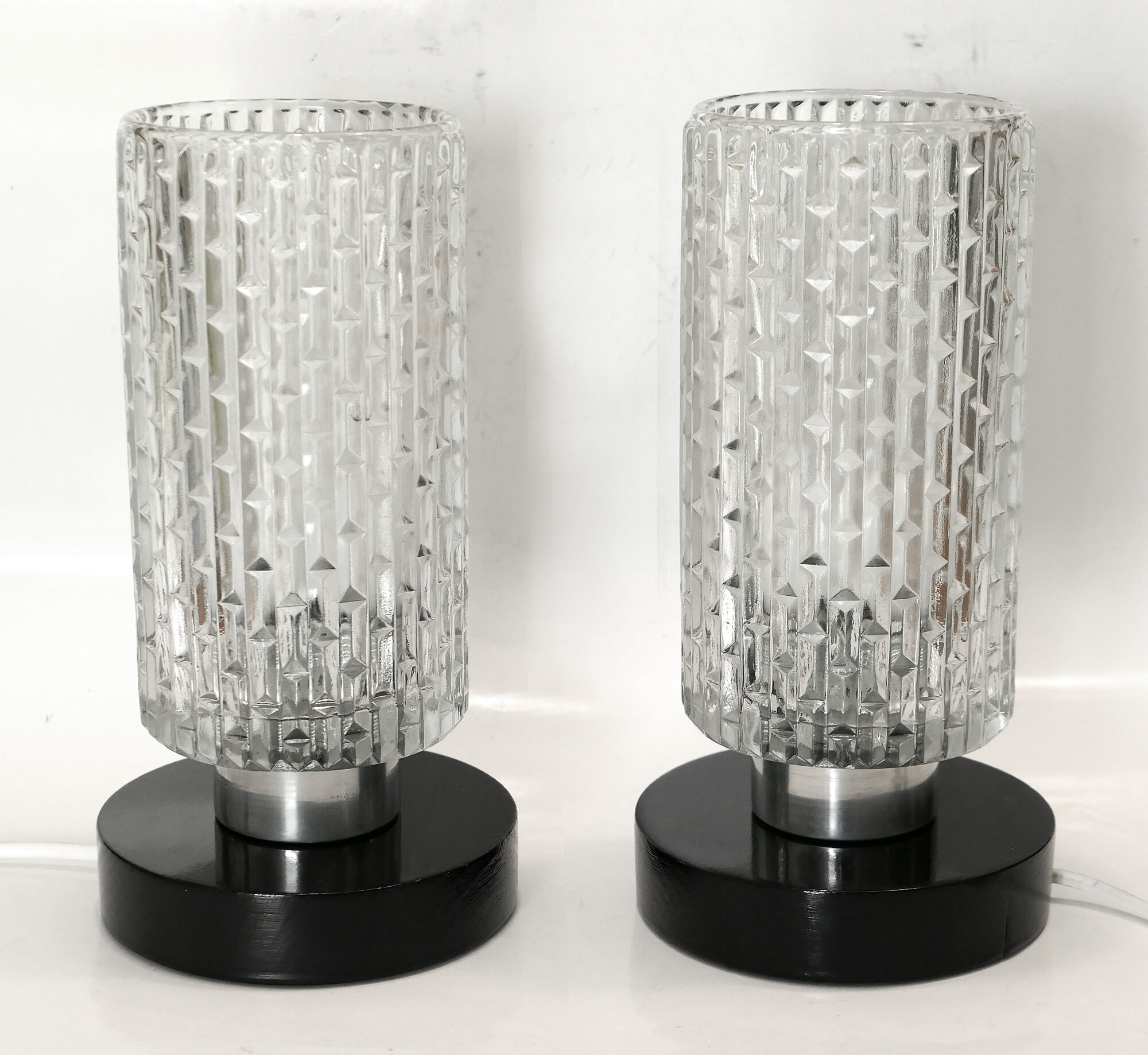Paire de lampes de table ou chevet 1960's