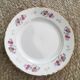 Set eight flowery dessert plates