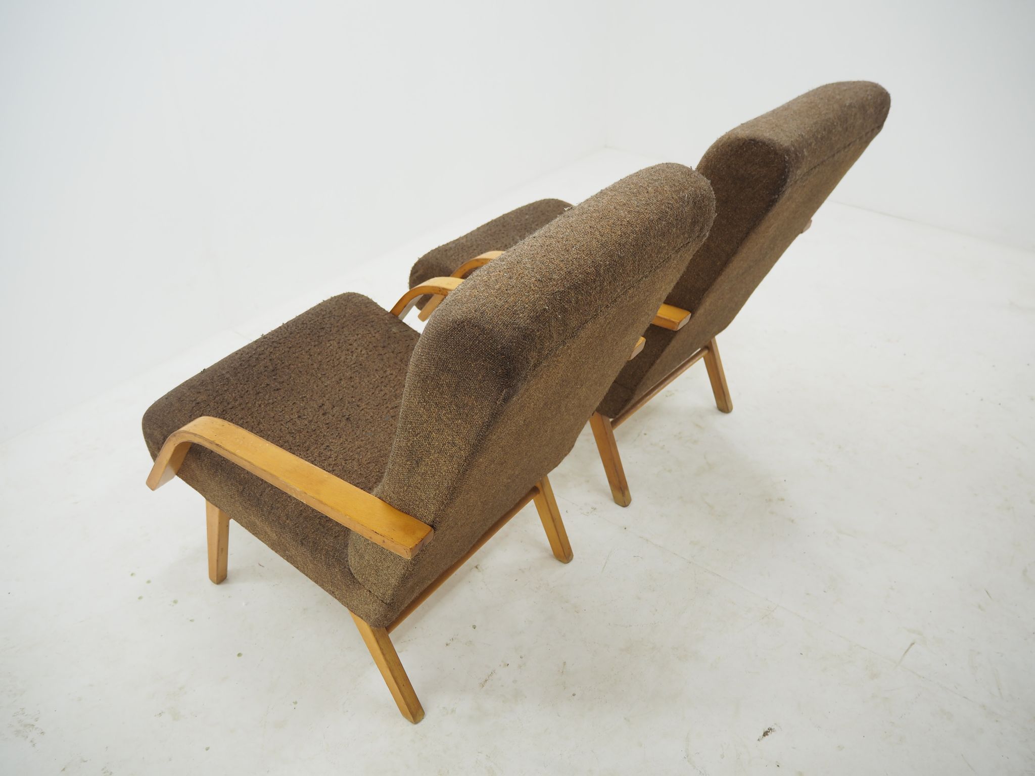 Pair of armchairs, Czechoslovakia, 1960