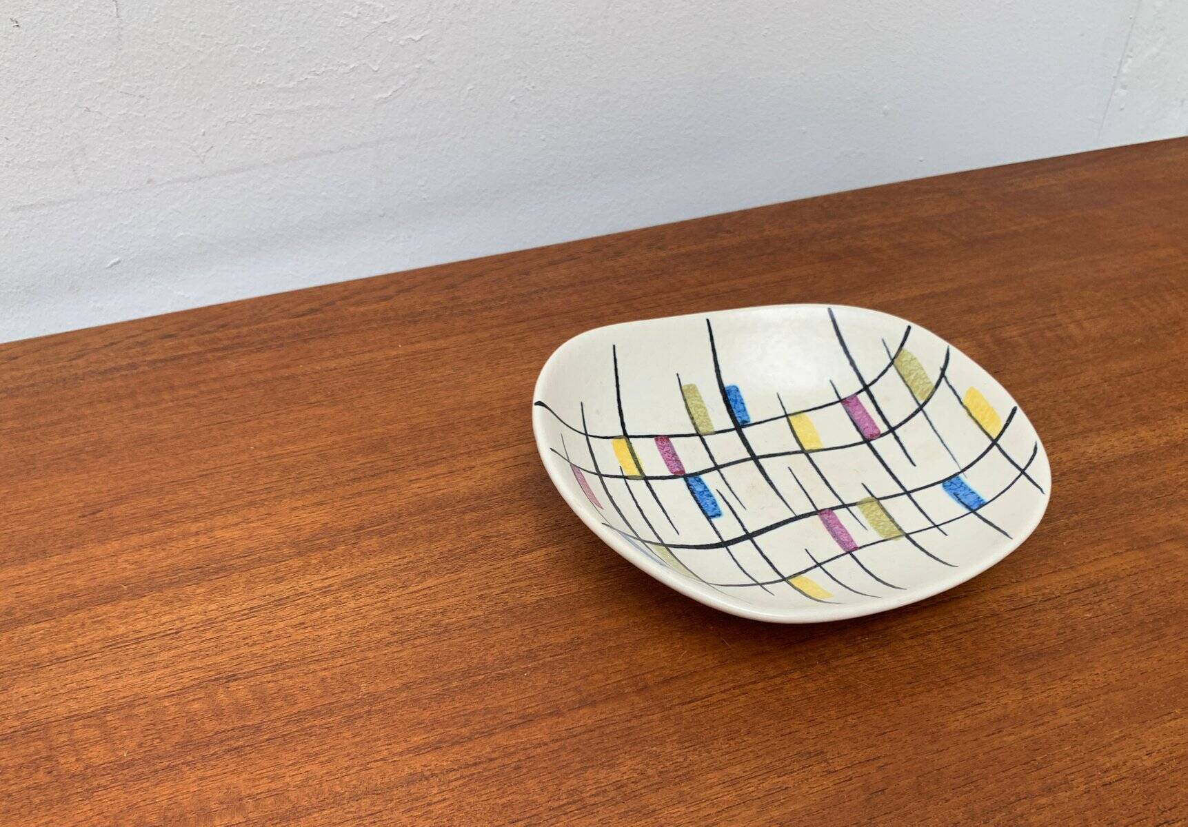West German mosaic bowl, 1960s