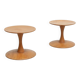 Set of 2x stools by Nanna Ditzel for Kolds Sawmill, 1960s