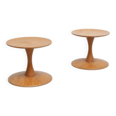 Set of 2x stools by Nanna Ditzel for Kolds Sawmill, 1960s