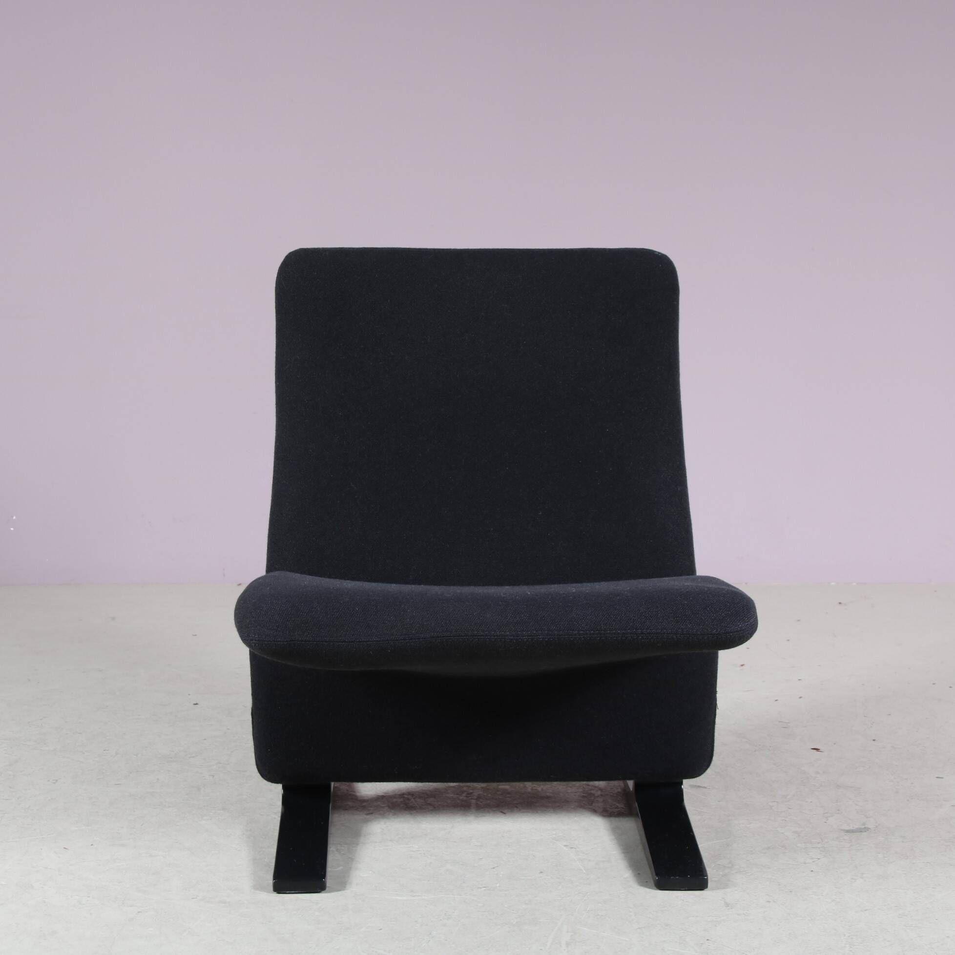 1970s “Concorde” Lowback chair by Pierre Paulin for Artifort, Netherlands