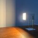 Mid-century minimalist German table lamp in cube by Kaiser Idell Leuchten, 1960s.