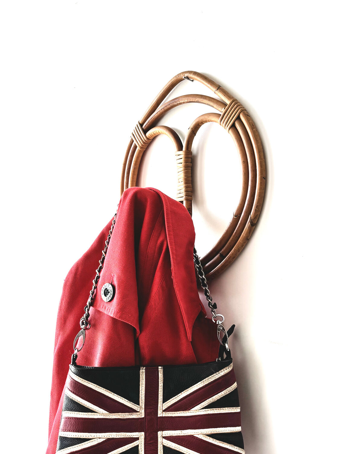 Franco Albini rattan coat rack 1960