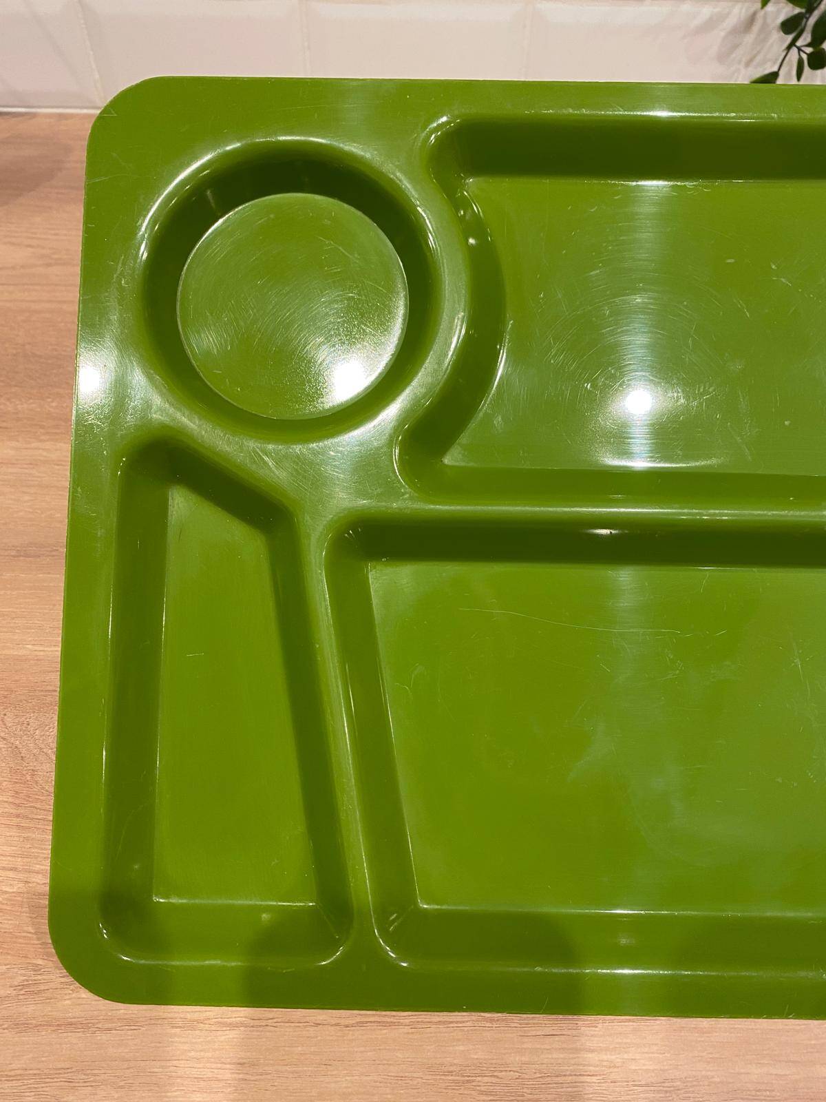 TV tray with compartments