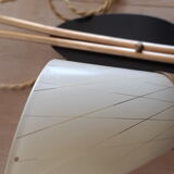 Golden vintage wall light years 50