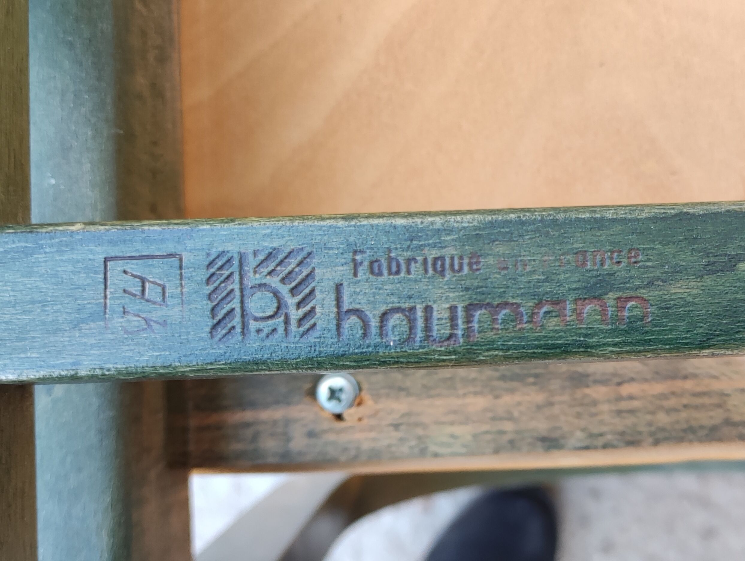 Ensemble 12 chaises vintage Baumann modèle Argos