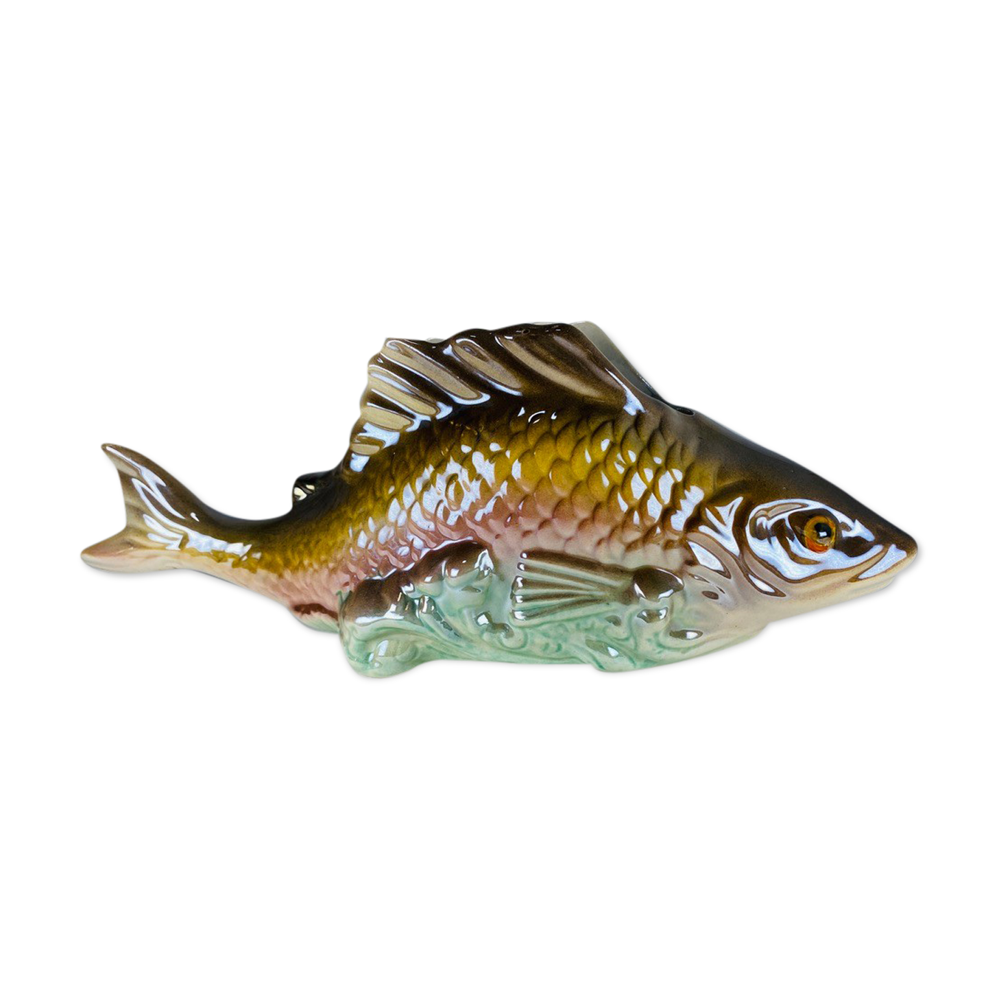 Empty vintage fish bag 1960 Bequet Belgium