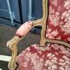 Pair of antique armchairs Louis XV style