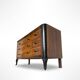 Élégante commode italienne, années 40.