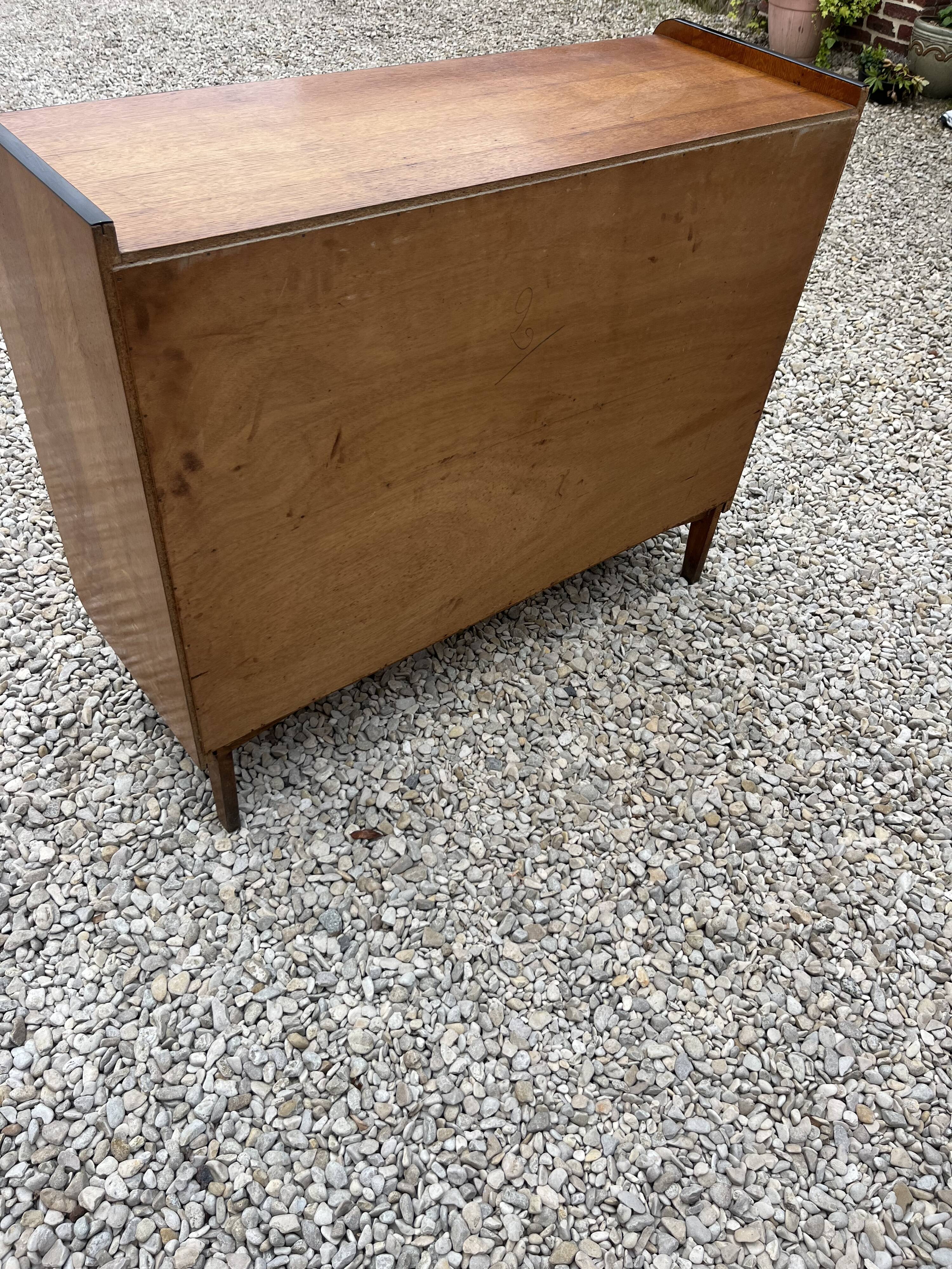 Commode vintage pieds compas
