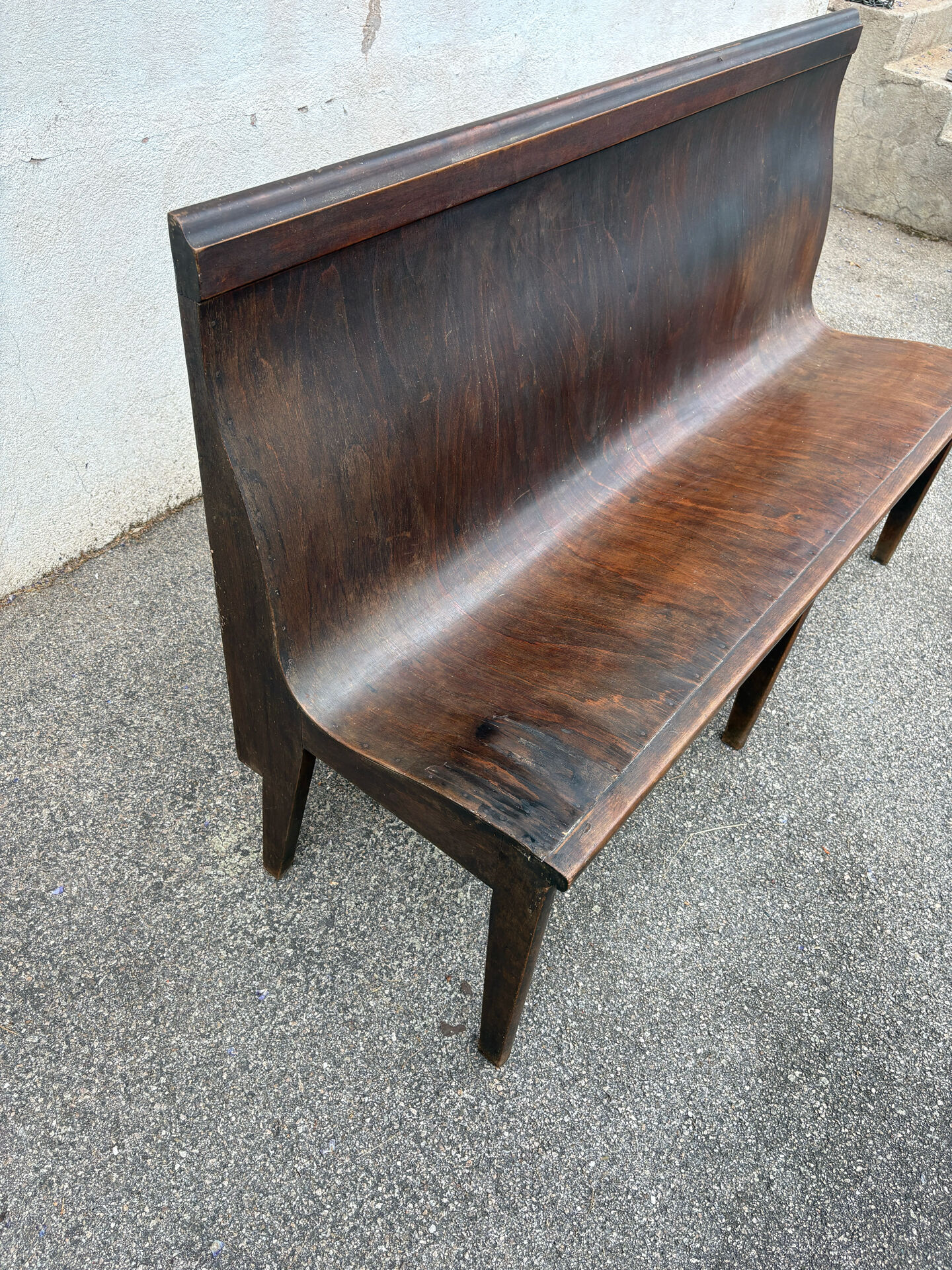 Banc bistrot bois 6 pieds 