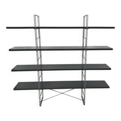 Etagère Enetri Vintage par Niels Gammelgaard pour Ikea en Gris Enetri, 1980s
