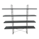 Etagère Enetri Vintage par Niels Gammelgaard pour Ikea en Gris Enetri, 1980s