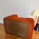 Chauffeuse / Fauteuil orange - Vintage - Design