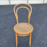 Radomsko style Thonet Baumann curved wood bistro chair