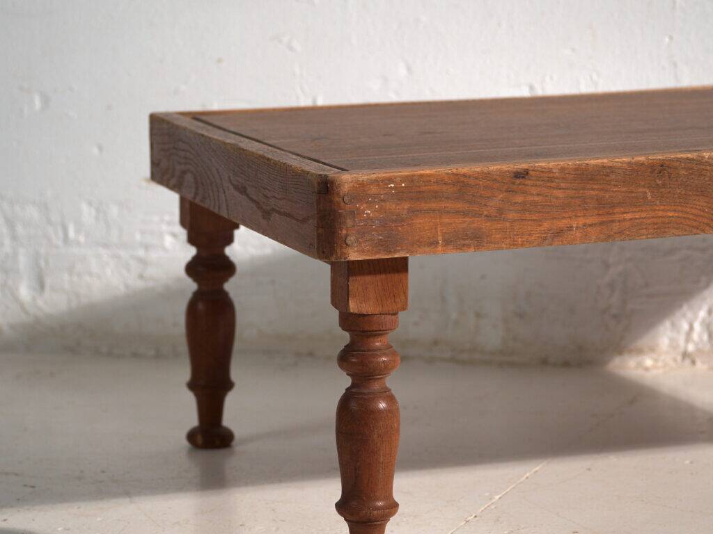 Antique Japanese folding coffee table in wood – Japan, circa 1920