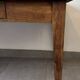 Authentic vintage farmhouse table from the 1950s in solid oak.