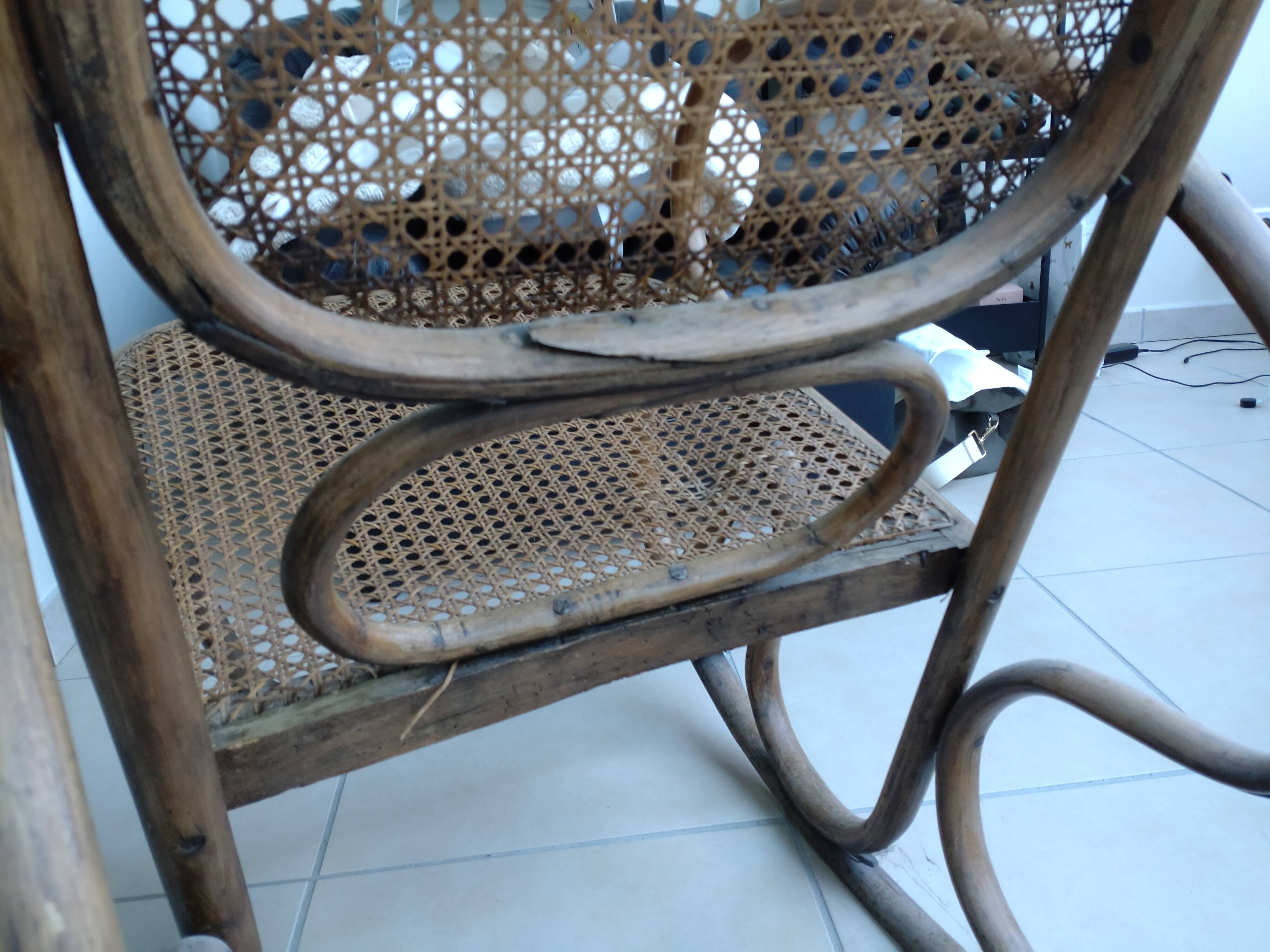 Thonet-style rocking chair