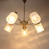 Mid-Century Chandelier / Kamenický Šenov, 1970's