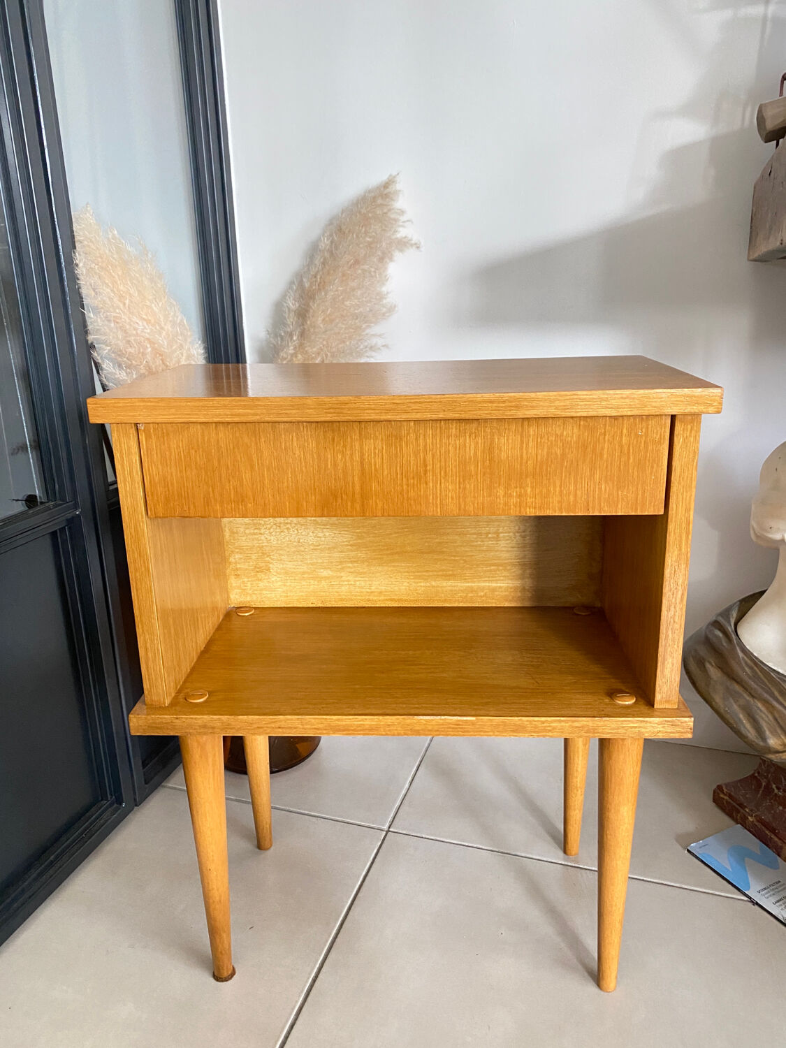 Vintage bedside table