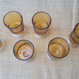 6 70's stemware