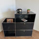 Meuble modulable USM Haller noir