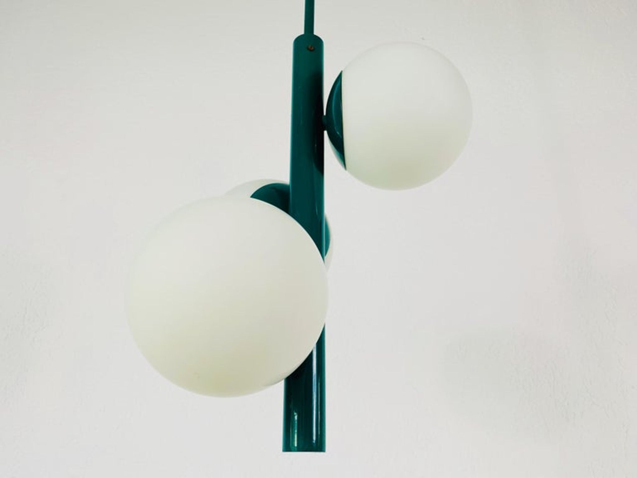 Kaiser space age pendant lamp, 1960s, Germany