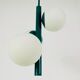 Kaiser space age pendant lamp, 1960s, Germany