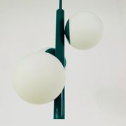 Kaiser space age pendant lamp, 1960s, Germany