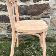Set of 6 Baumann chairs No. 43, raw wood, ready to paint or sand