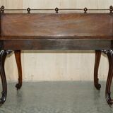 Demi-Lune Desk in Leather by Patrick Beakey Dublin circa 1850