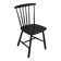 Chaise scandinave noire