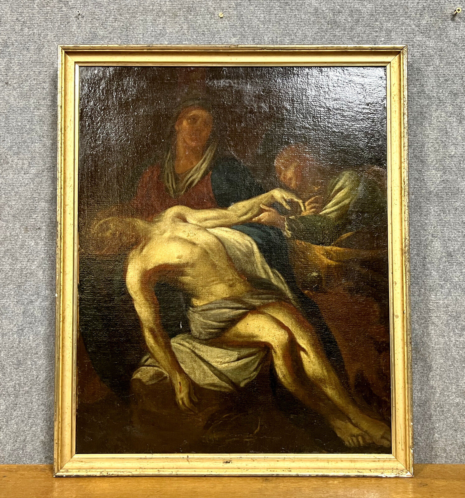 Tableau religieux, École Française du XVIIe siècle