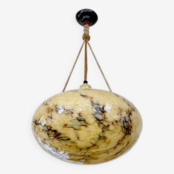 Art Deco Glass Pendant Lamp