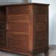 Enfilade Reconstruction René Gabriel. vintage wooden sideboard