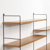 Teak string shelf. 1960s