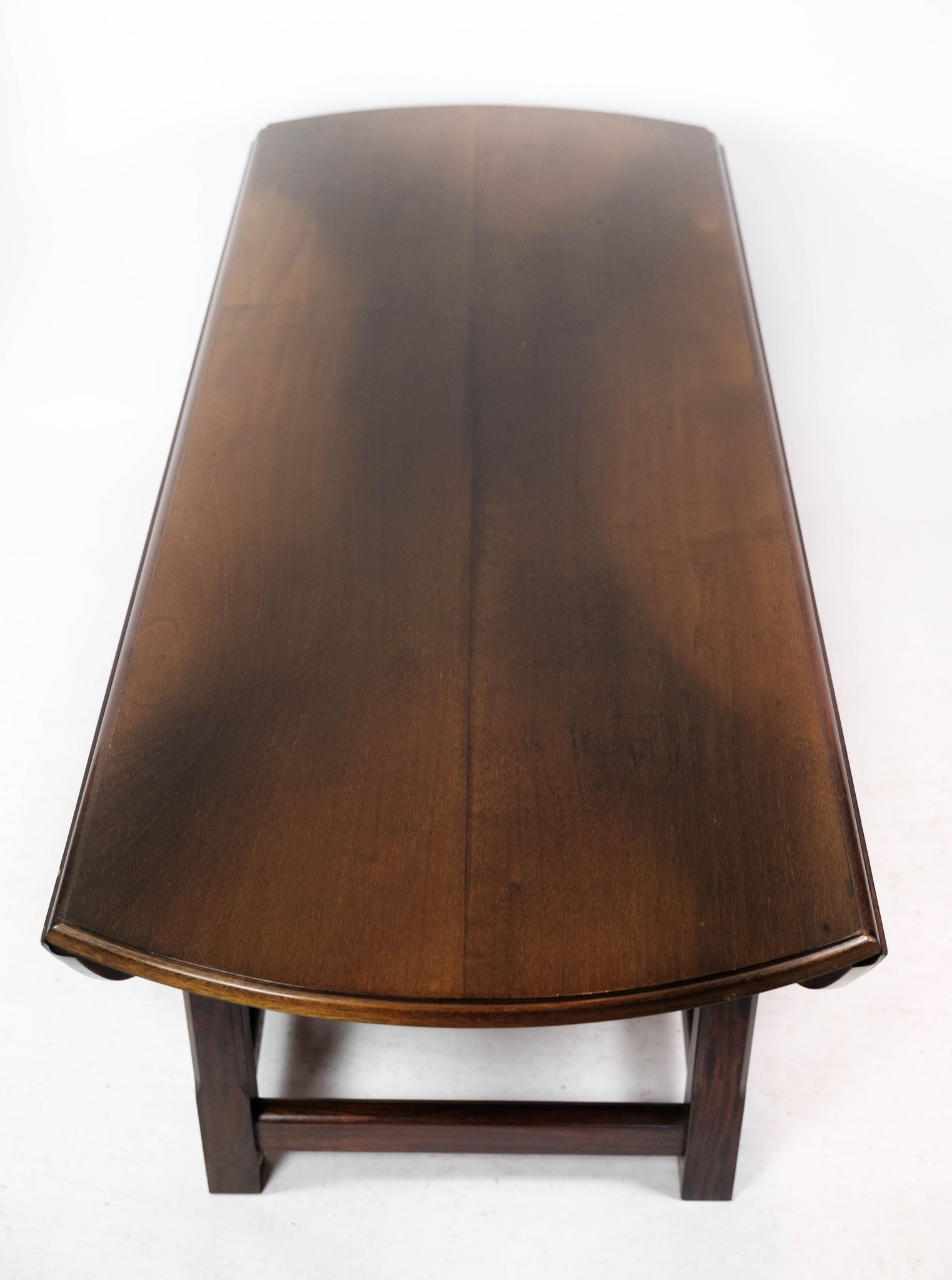 Table basse en acajou avec extensions, années 1930