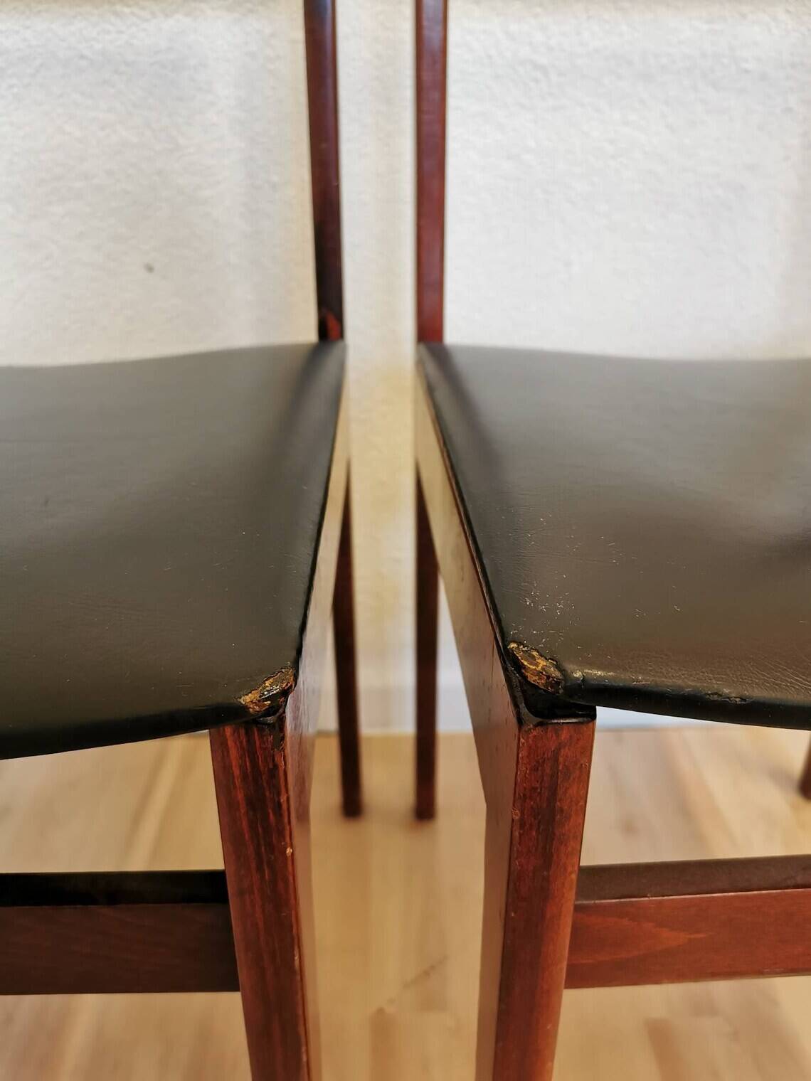 Set of 2 Vintage  Wooden Dining Chairs - Branko Ursic STOL Kamnik