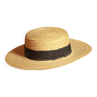 Ancien chapeau de paille