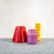 Ceramic vase model totem by giovanni schiano for moga italia year 2007