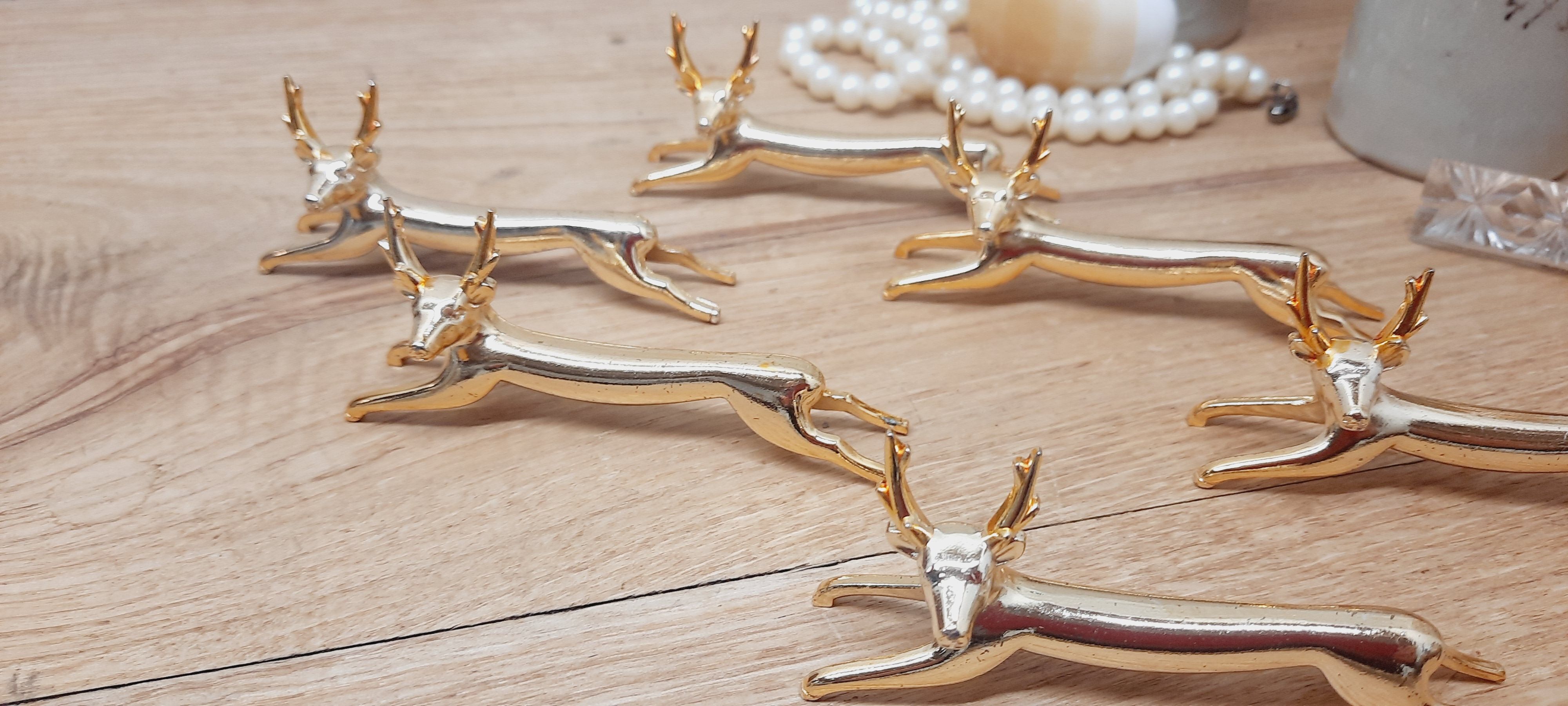 Set 6 deer knife holders