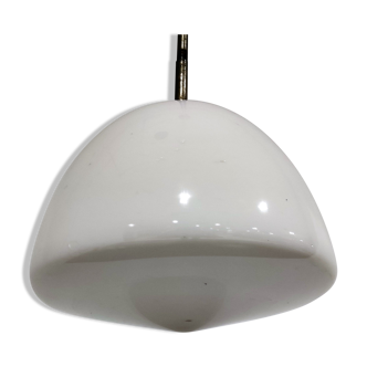 Antique opaline pendant light 1930s