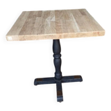 Table bistrot bois vintage