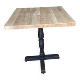 Vintage wooden bistro table