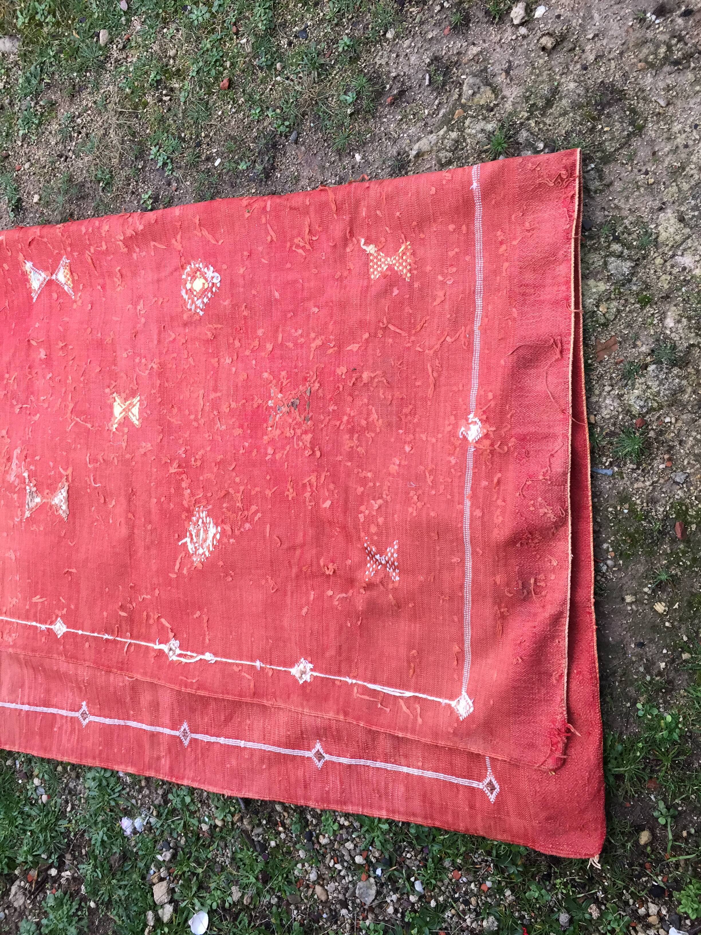 Large handcrafted carpet Yemen 300 × 180 cm